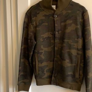 Camouflage print Cardigan